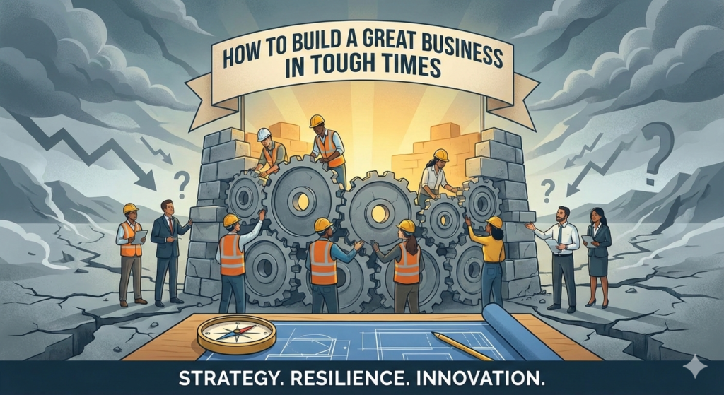 HOW TO BUILD A GREAT BUSINESS IN TOUGH TIMES